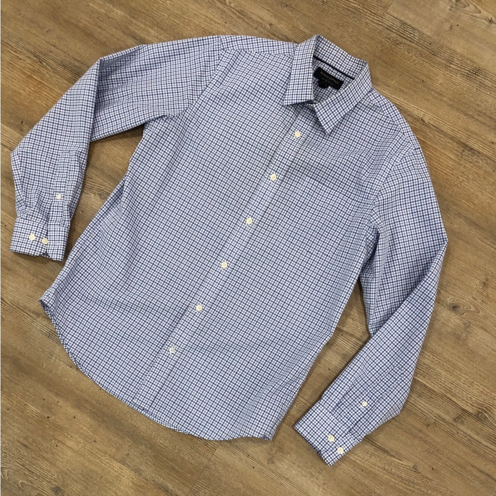 Banana Republic Non-Iron Slim Fit Dress Shirt 15-15 1/2